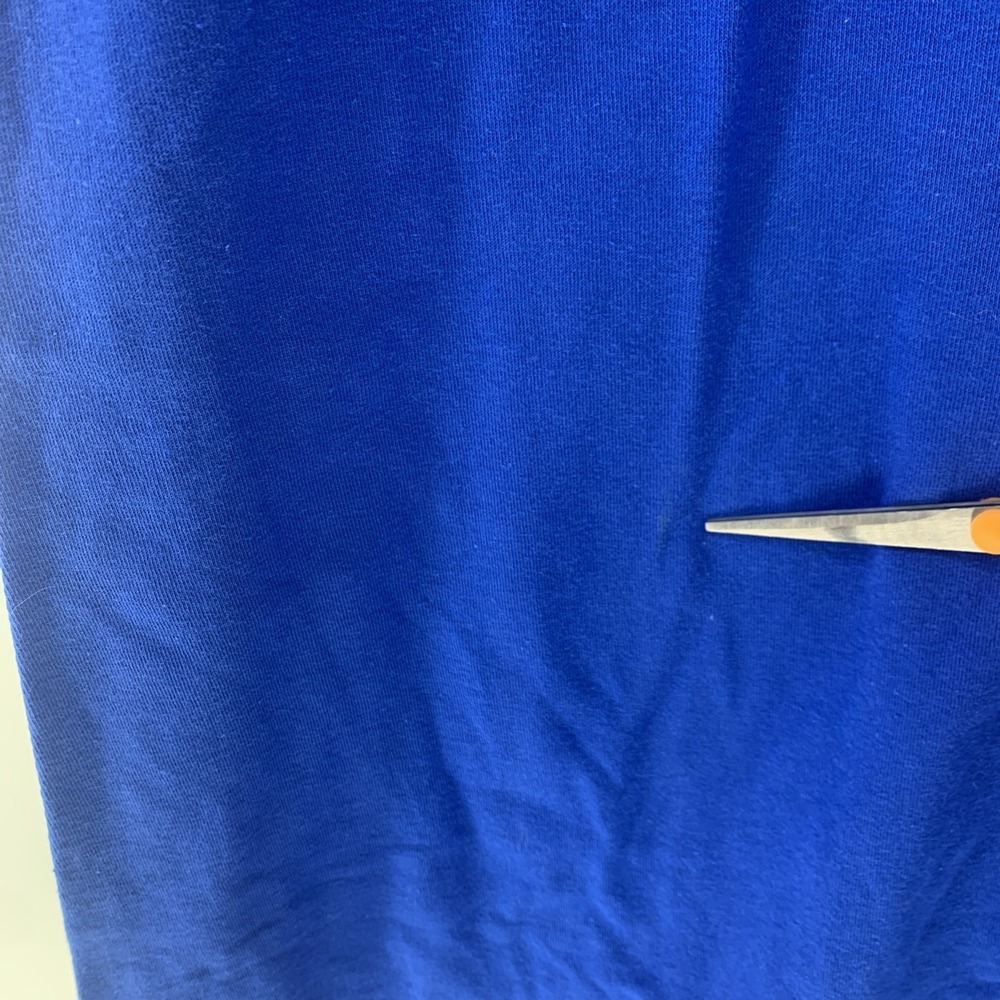 New Nautica Men's T-Shirt Sea cobalt Blue  Short Sleeve Size Medium 100% Cotton - Picture 8 of 8